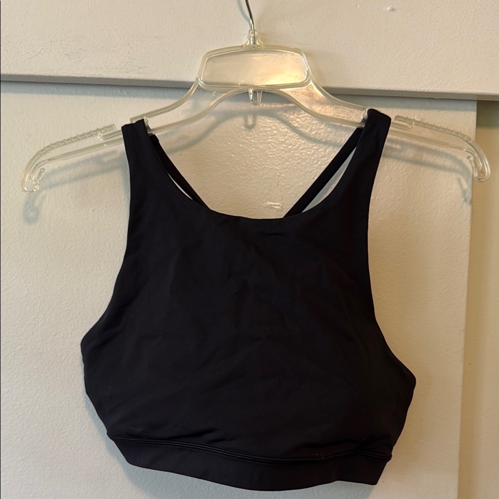 Lululemon Black High neck Energy Bra
